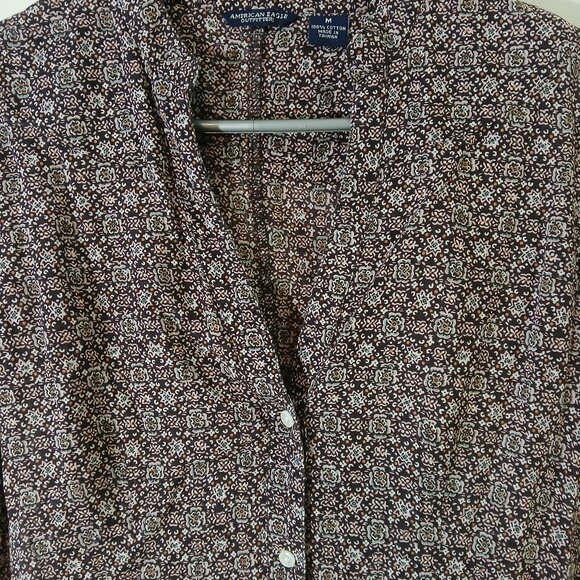 American Eagles Outfitters cotton blouse - size medium - Picture 3 of 5